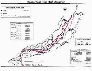 HOT Half Marathon Map, Chico CA